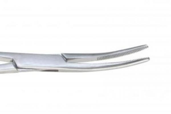 Arterienklemme Crile 14 cm gebogen